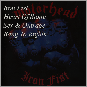 Iron Fist - Songs